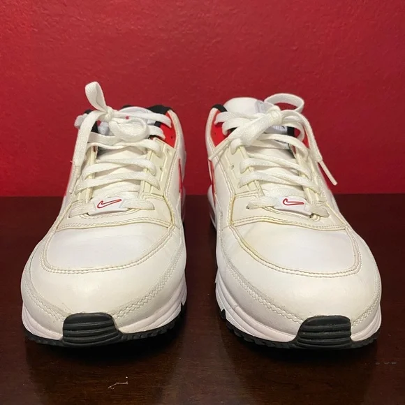 Nike Air Max LTD 3 White and Red Men's Shoes size 11 - Picture 3 of 8